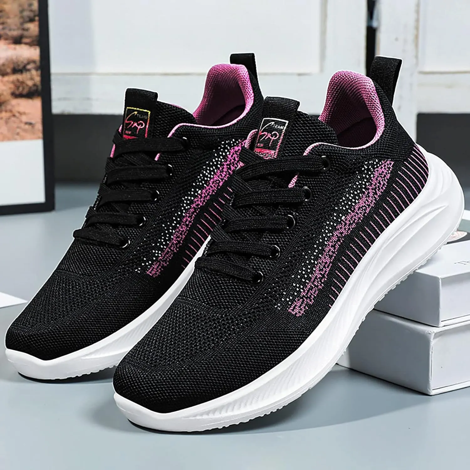 White Casual Sneakers for Women Wide Comfy Work Shoes for Women On Feet All Day Canvas Shoes for Women Wide Plantar Fasciitis Shoes Women Work Comfortable Walking Shoes Women Slip On