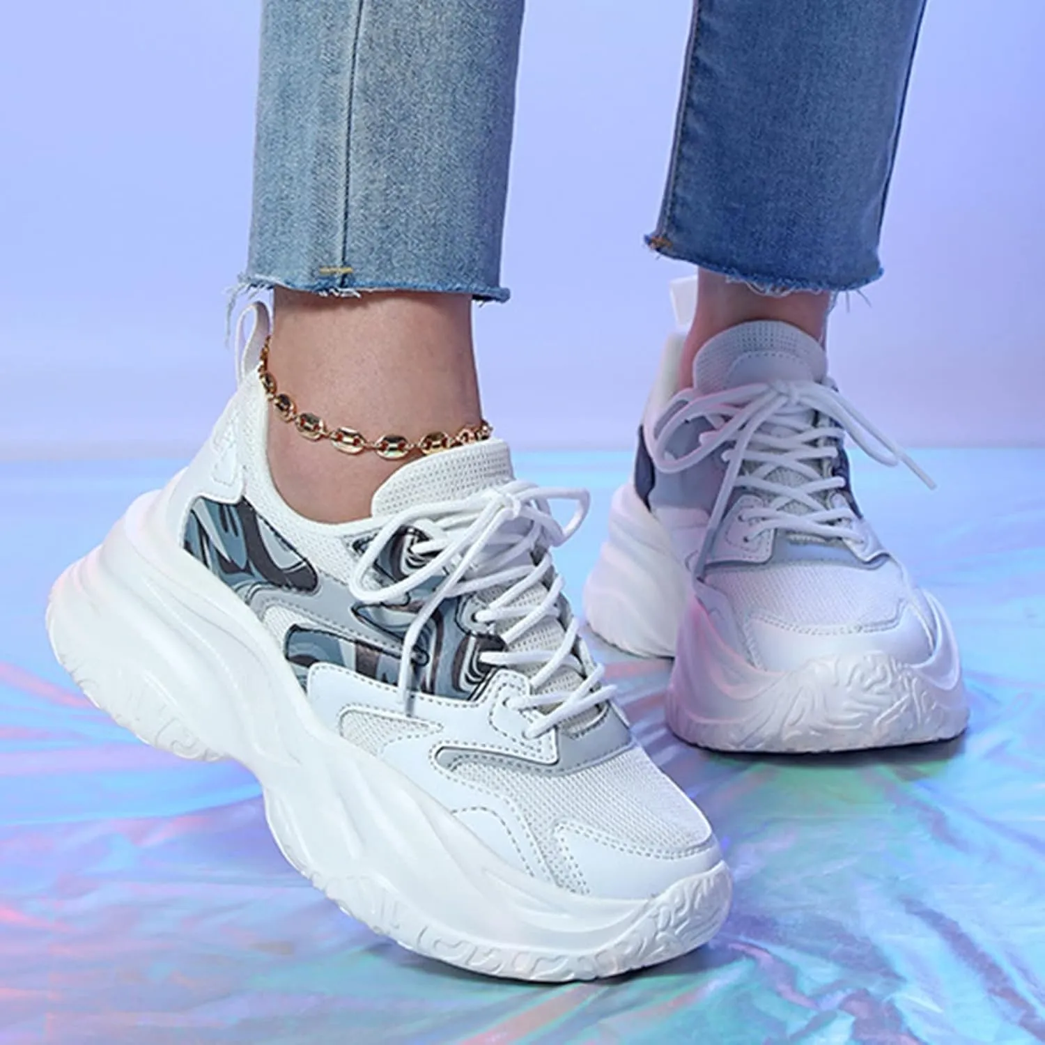 White Sneakers Slip Ons for Women Platform Winter Slip On Shoes for Women 2023 Walking Shoes for Women High Top Sneakers Black Arch Support Women All White Slip Resistant Shoes for Women/Nurse Shoes