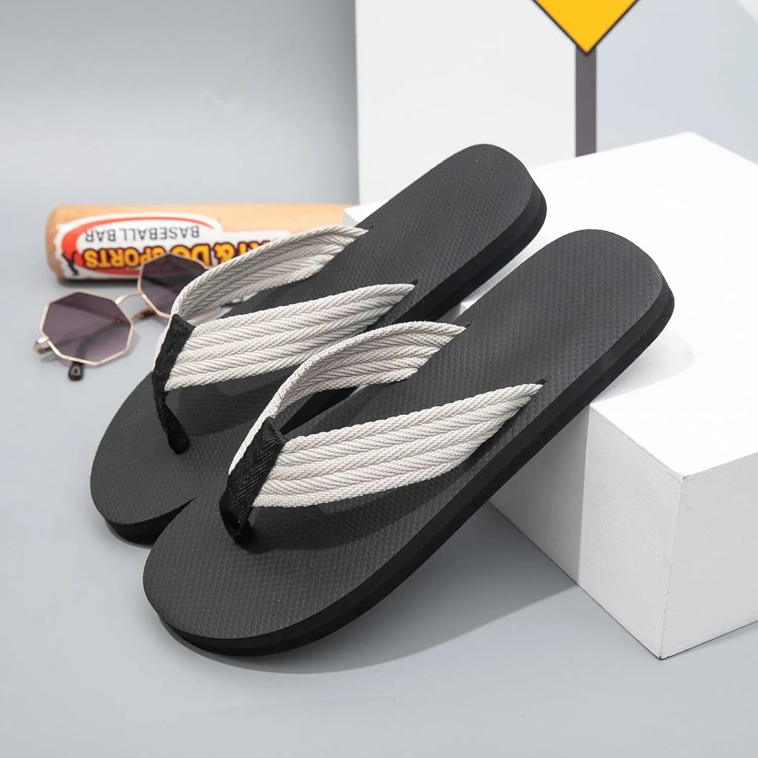 Women's Arch Support Flip Flops for Plantar Thong Sandals Comfortable Summer Beach Pool Slides Flip Flops for Women