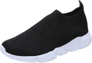 Womens Black and White Running Shoes Slip On Walking Shoes Women Nurse Shoes for Women Comfortable Wide Width Womens Black Fashion Sneakers Size 10 Slip On Walking Shoes Women Comfortable Dressy