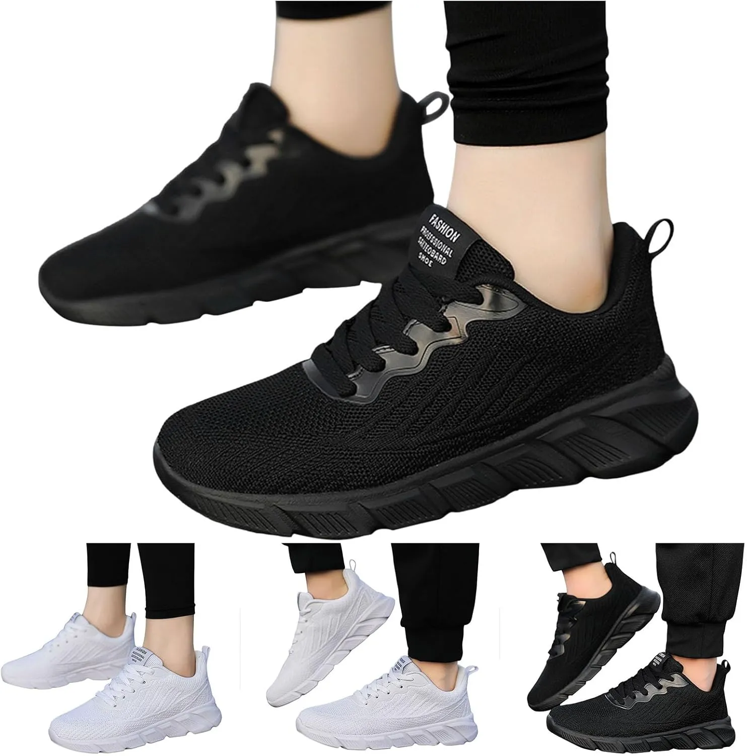 Women’s Dress Sneakers Womens Slip on Shoes Breathable Workout Shoes Breathable Fashion Sneakers for Women