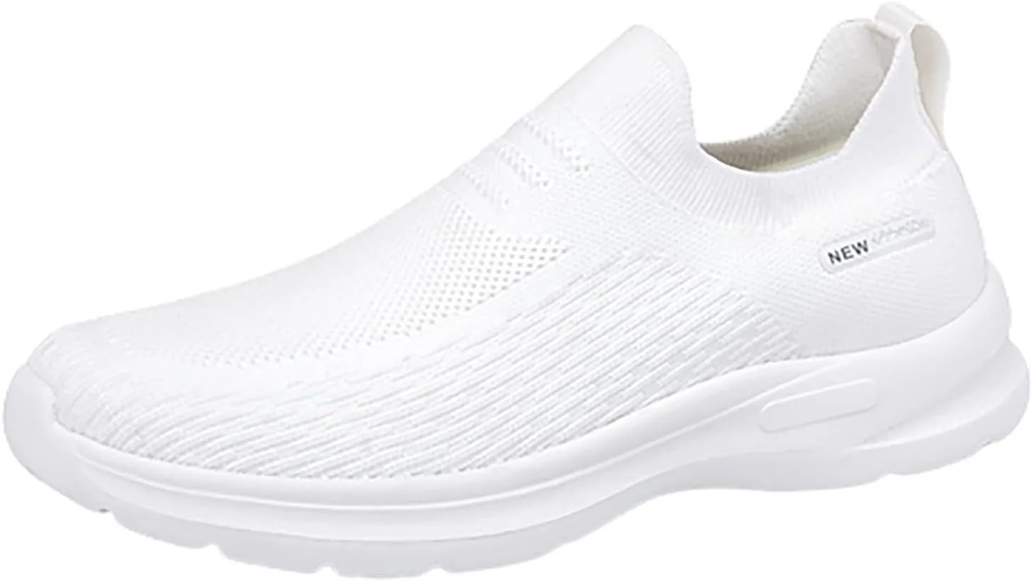 Womens Fashion Sneakers Mule Tennis Shoes for Women Slip On Casual Shoes with Arch Support for Women 2023 Womens Shoes 7.5 Wide Width Sneakers Women's Black Slip On Dress Shoes