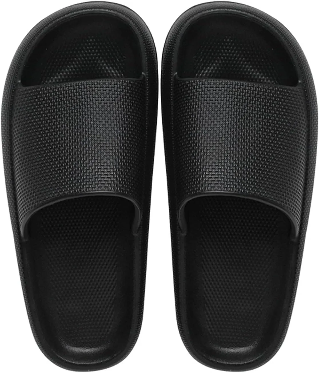 Women's Flat Slippers Non Slip Quick Drying Shower Slides Pillow Slippers Women's Summer Fashion Slides Sandal