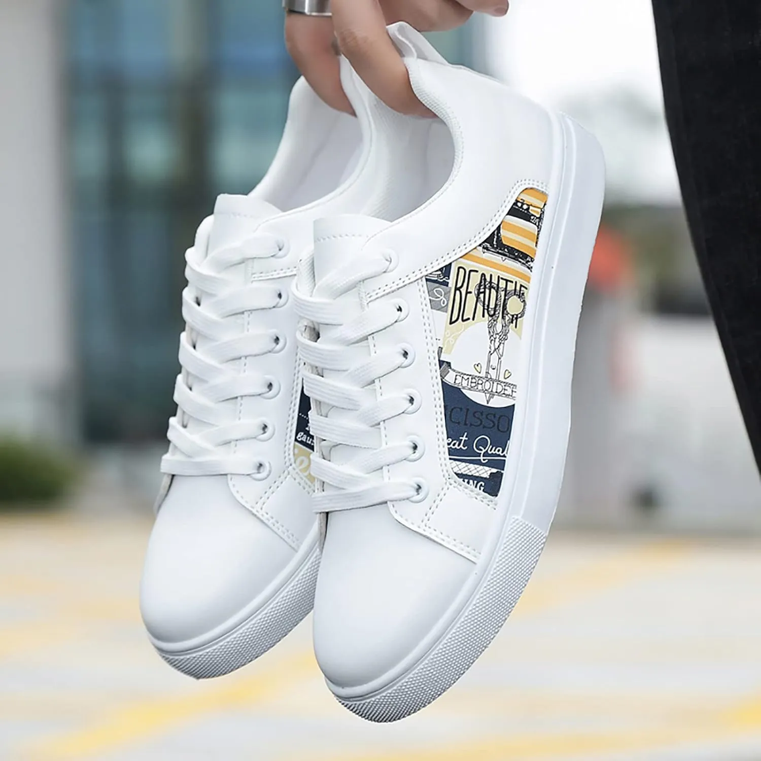 Womens Light Weight Walking Sneakers Size 10 Wide Cute Black Shoes for Women Shoes for Women Sneakers Platform Womens High Top Sneakers Thick Shoe Laces Athletic Shoes with Wide Toe Box for Women