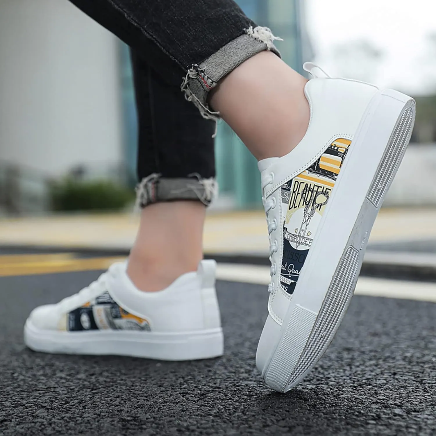 Womens Light Weight Walking Sneakers Size 10 Wide Cute Black Shoes for Women Shoes for Women Sneakers Platform Womens High Top Sneakers Thick Shoe Laces Athletic Shoes with Wide Toe Box for Women