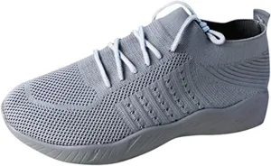 Womens Orthofeet Orthopedic Knit Kita Hands Free Bowling Comfortable Walking Slip Mesh Platform Cute Tennis Sock Sneakers