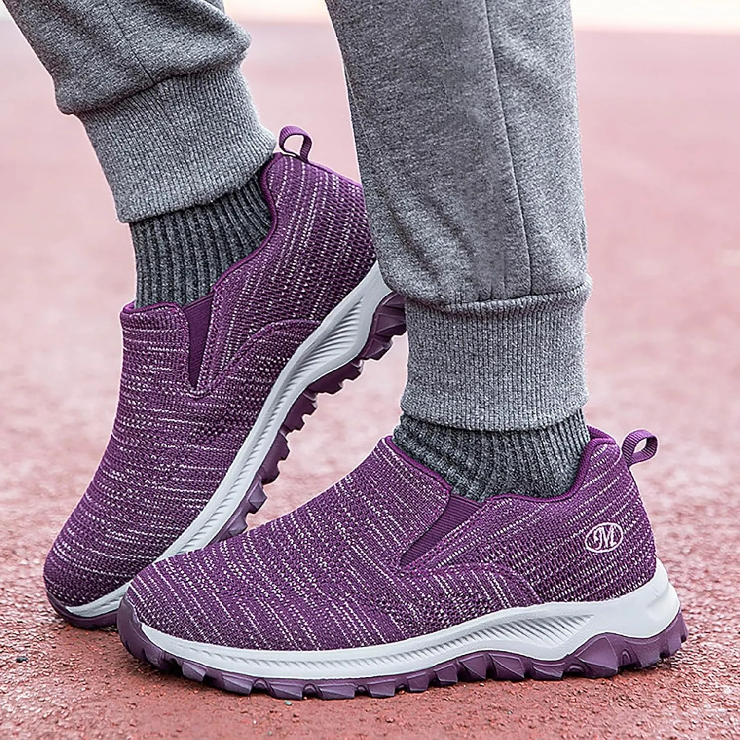 Women's Orthopedic Shoes with Adjustable Strap Slip on Orthopaedic Walking Sneakers Minimalist Zero Drop Shoe