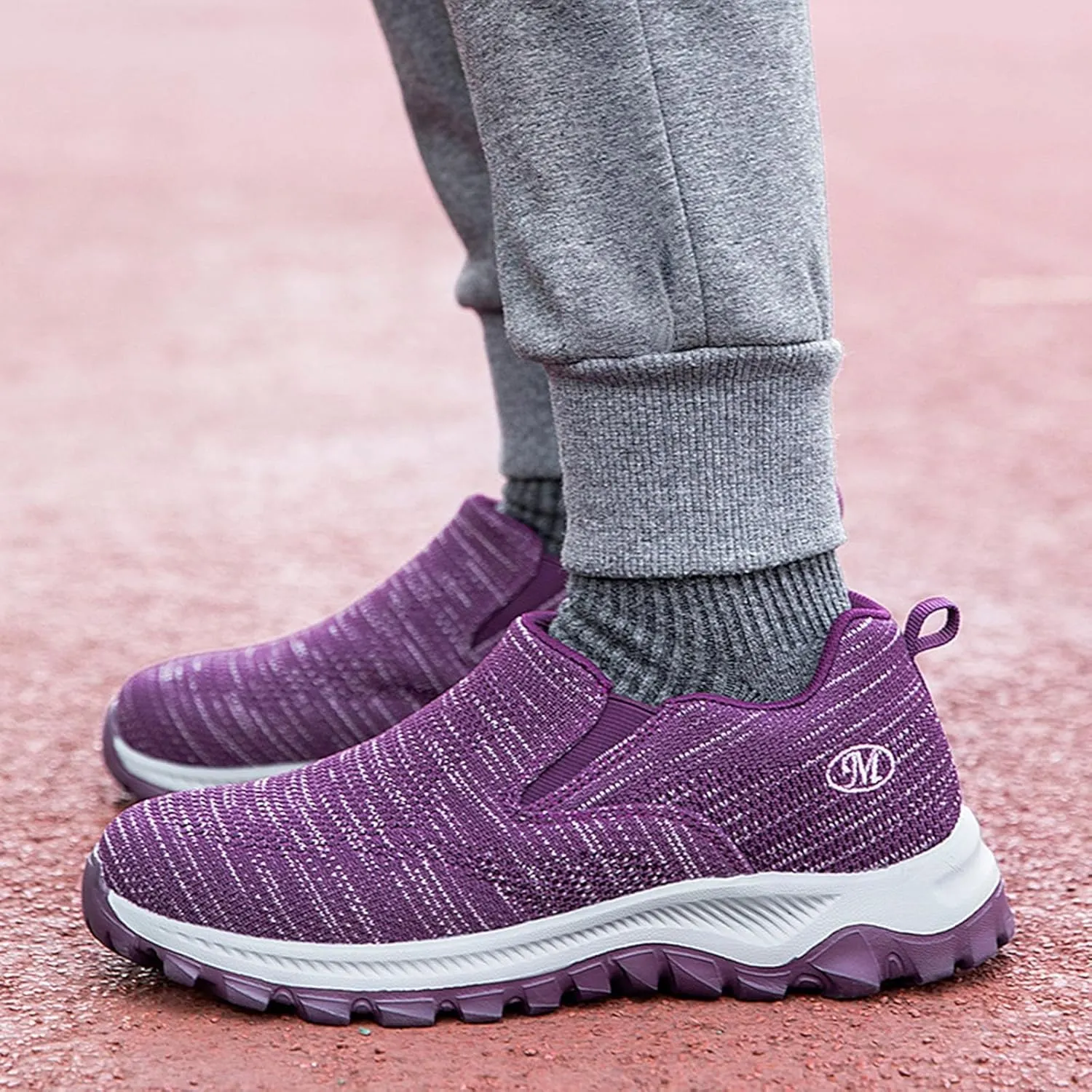 Women's Orthopedic Shoes with Adjustable Strap Slip on Orthopaedic Walking Sneakers Minimalist Zero Drop Shoe