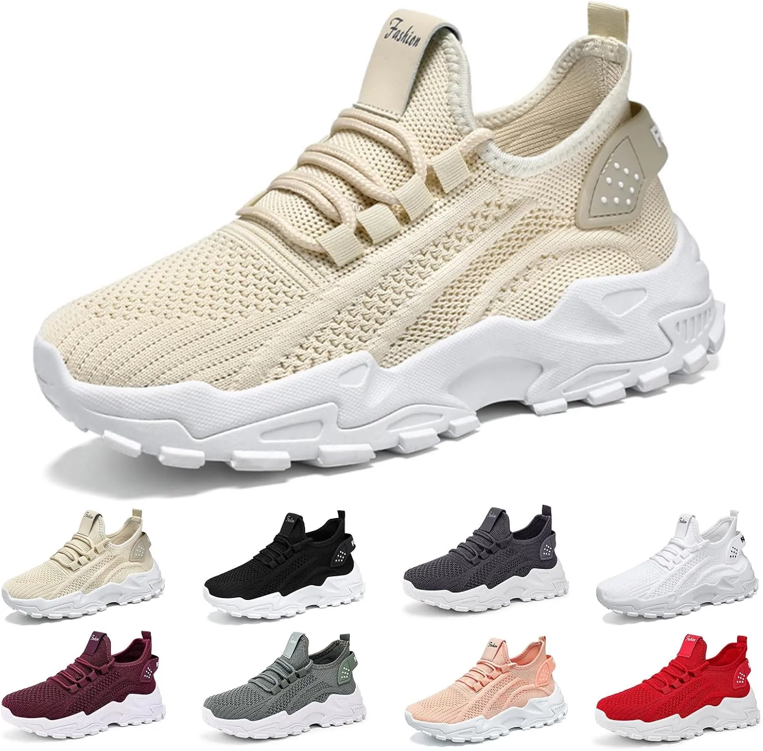 Women's Orthopedic Slip On Walking Shoes Air Cushion Walking Shoes Comfort Loafers Wide Fit Breathable Mesh Sneakers Lightweight Soft Casual Sneaker Workout Work Shoe