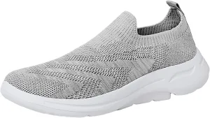 Womens Platform Sneakers White Tennis Shoes Slip On Shoes Women Wide Width Black Shoes Women Wide Women's Fashion Sport Breathable Mesh Platform Sneakers Zapatos para Correr De Mujer
