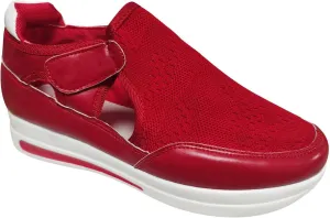 Womens Running Shoes Wide White Women's Athletic Walking Shoes Slip On Casual Mesh Wide Foot Workout Shoes Women White Platform Sneakers for Women Wide Fall Slip On Shoes for Women 2023 Trendy