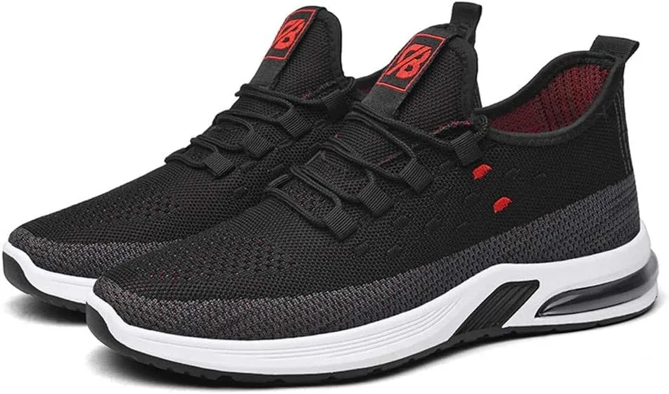 Womens Running Shoes Wide Width Comfy Walking Shoes for Women Cute Black Shoes Women Dressy Wide Women's Fashion Sneakers Red Zapatos Ortopedicos para Juanetes De Mujer