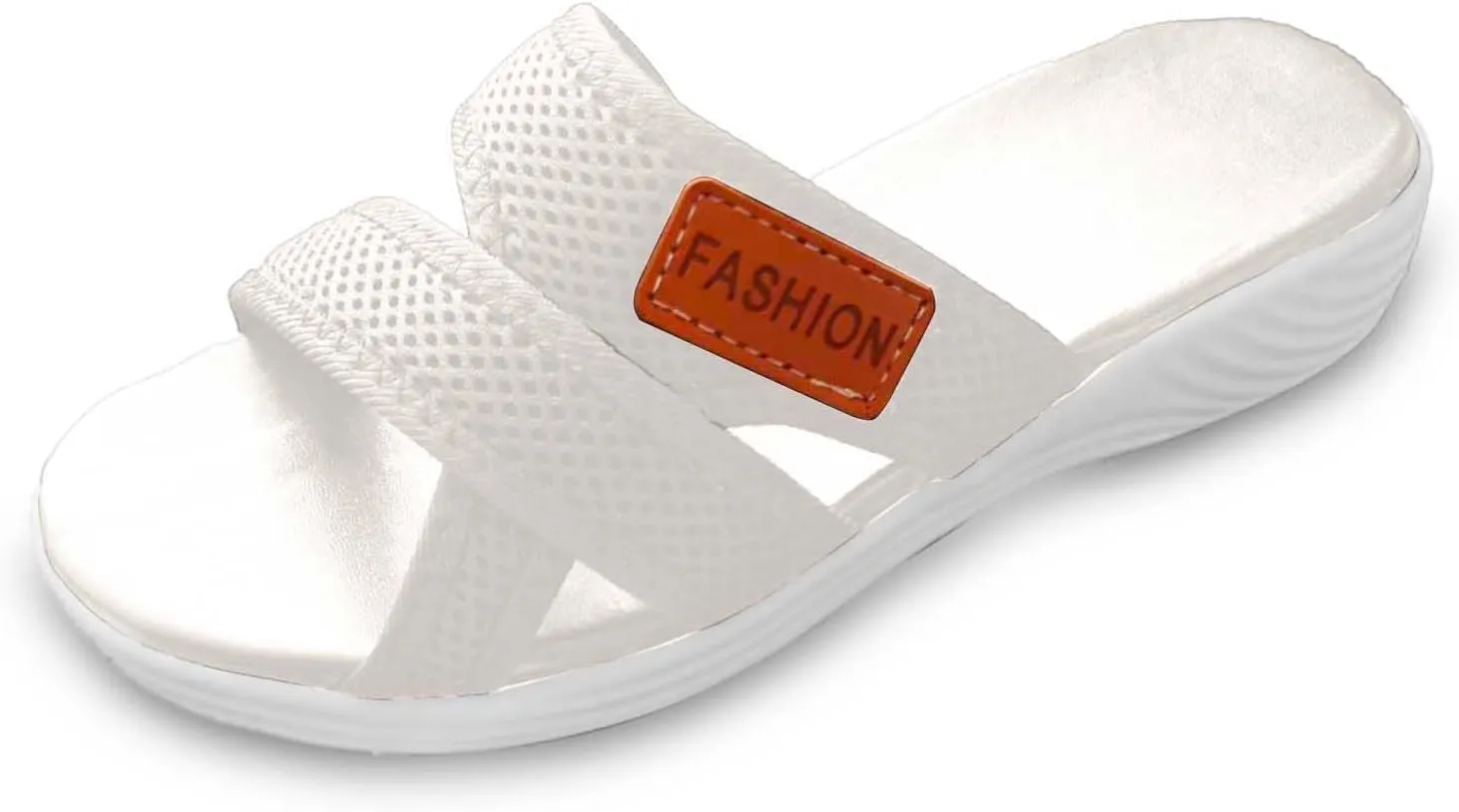 Womens Slippers Orthopedic Sandals Hollow Mesh Slide Sandals Arch Support Sandal Comfortable Beach Slippers