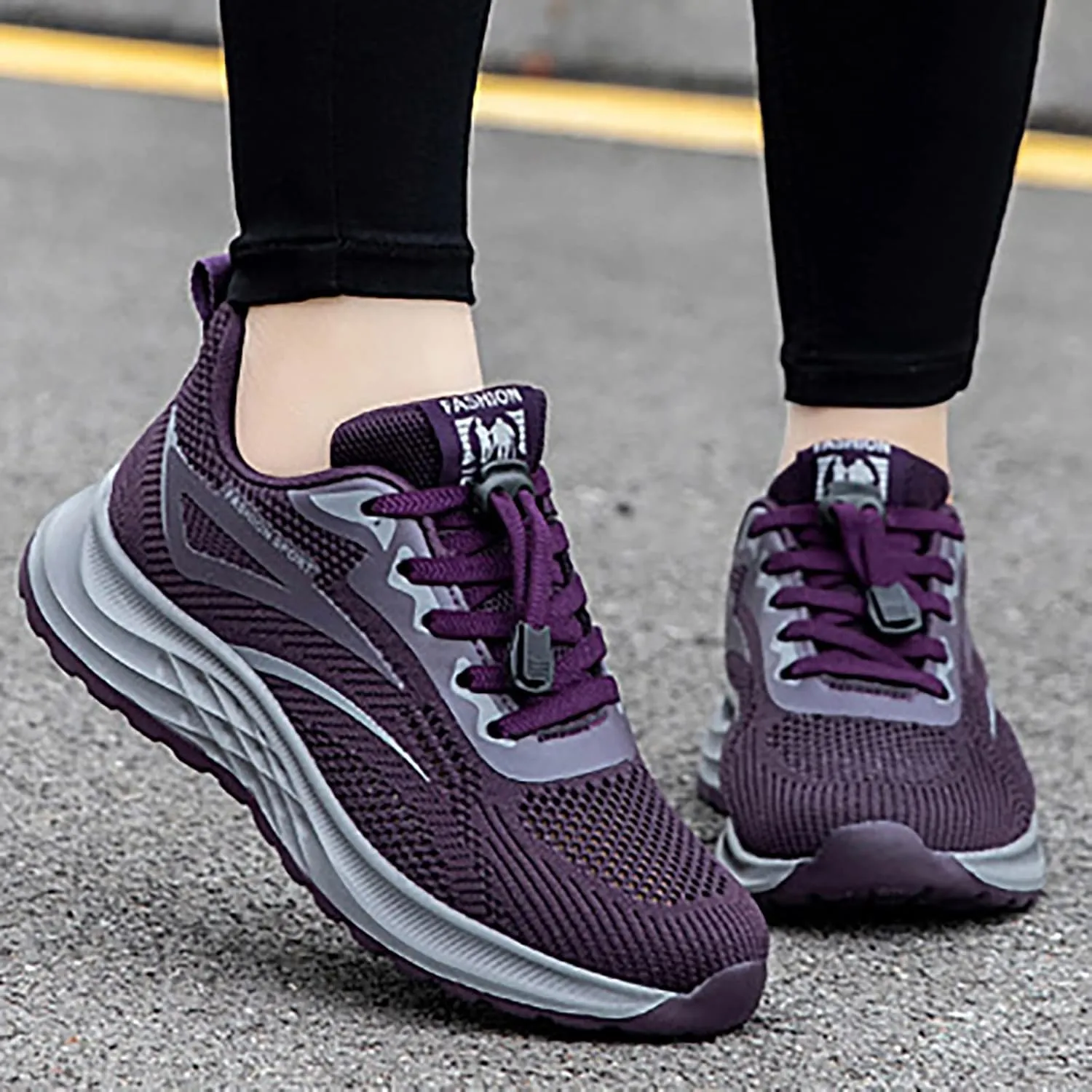 Women's Sneakers Zapatos Negros para Mujer De Tacon Women Sneakers Lightweight Air Cushion Gym Fashion Shoes Sneakers for Women All Black Non Slip Restaurant Shoes Women's