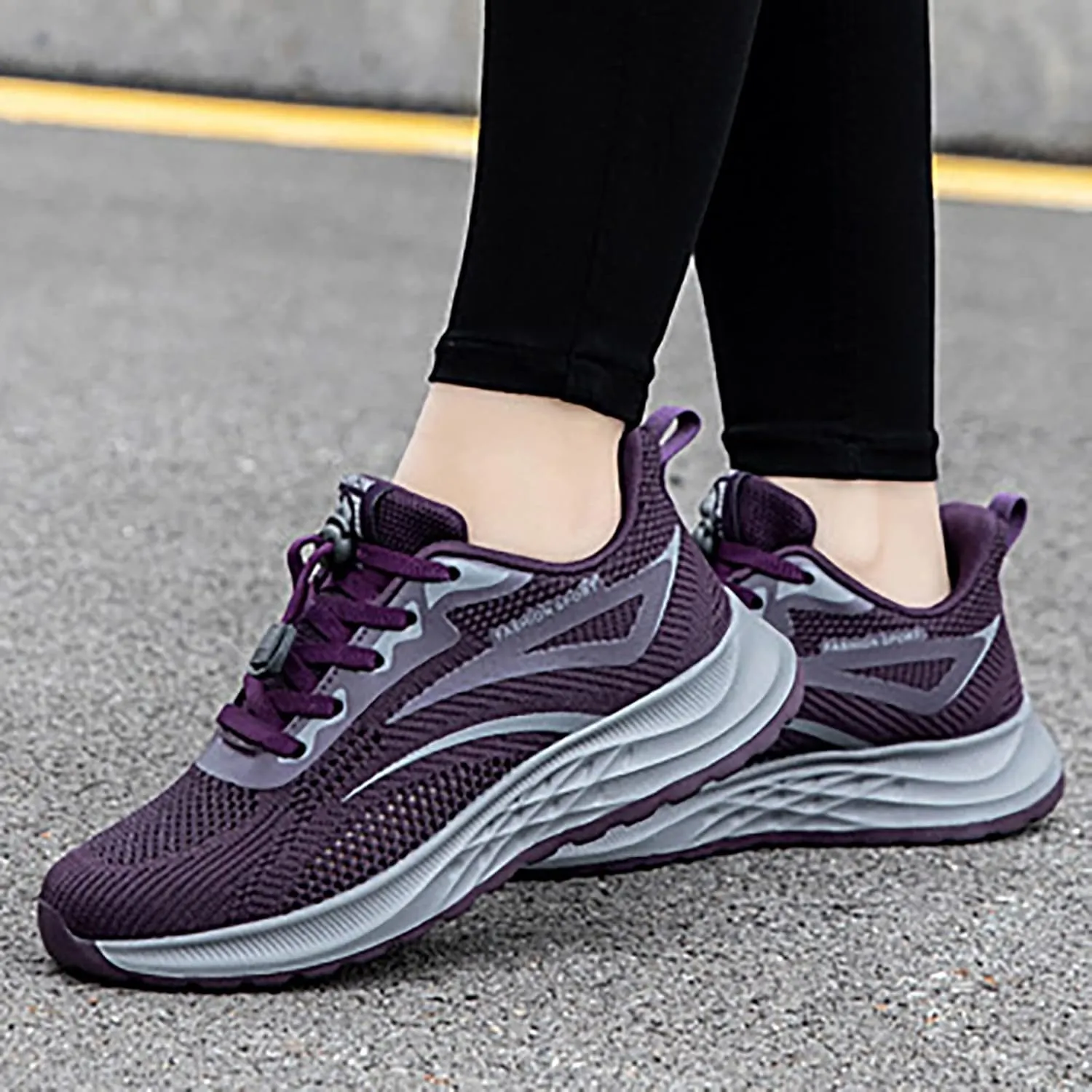 Women's Sneakers Zapatos Negros para Mujer De Tacon Women Sneakers Lightweight Air Cushion Gym Fashion Shoes Sneakers for Women All Black Non Slip Restaurant Shoes Women's