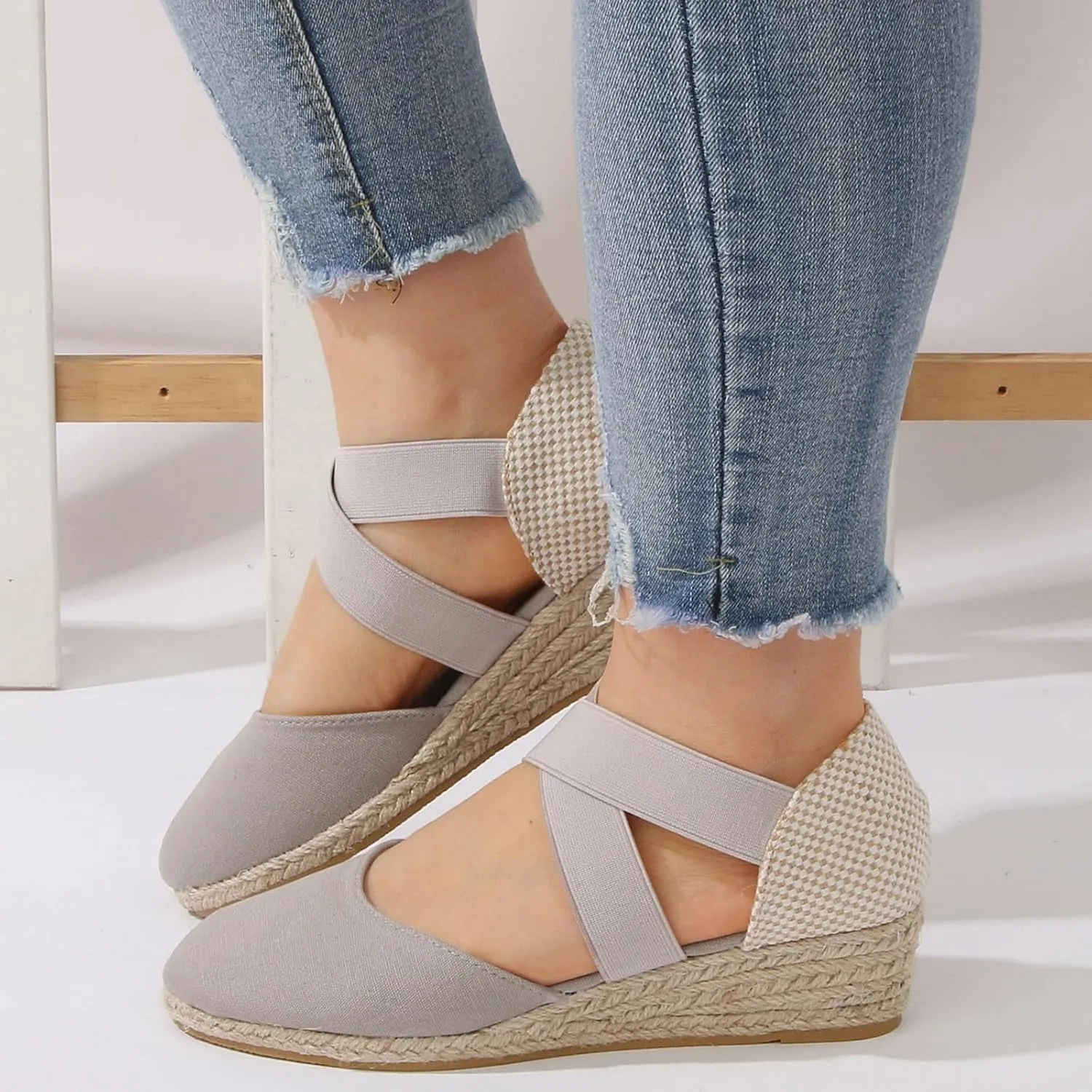 Women's Temperament Platform Sandals Arch Support Sandals Casual Non Slip Wedge Sandals Women's Platform Sandals