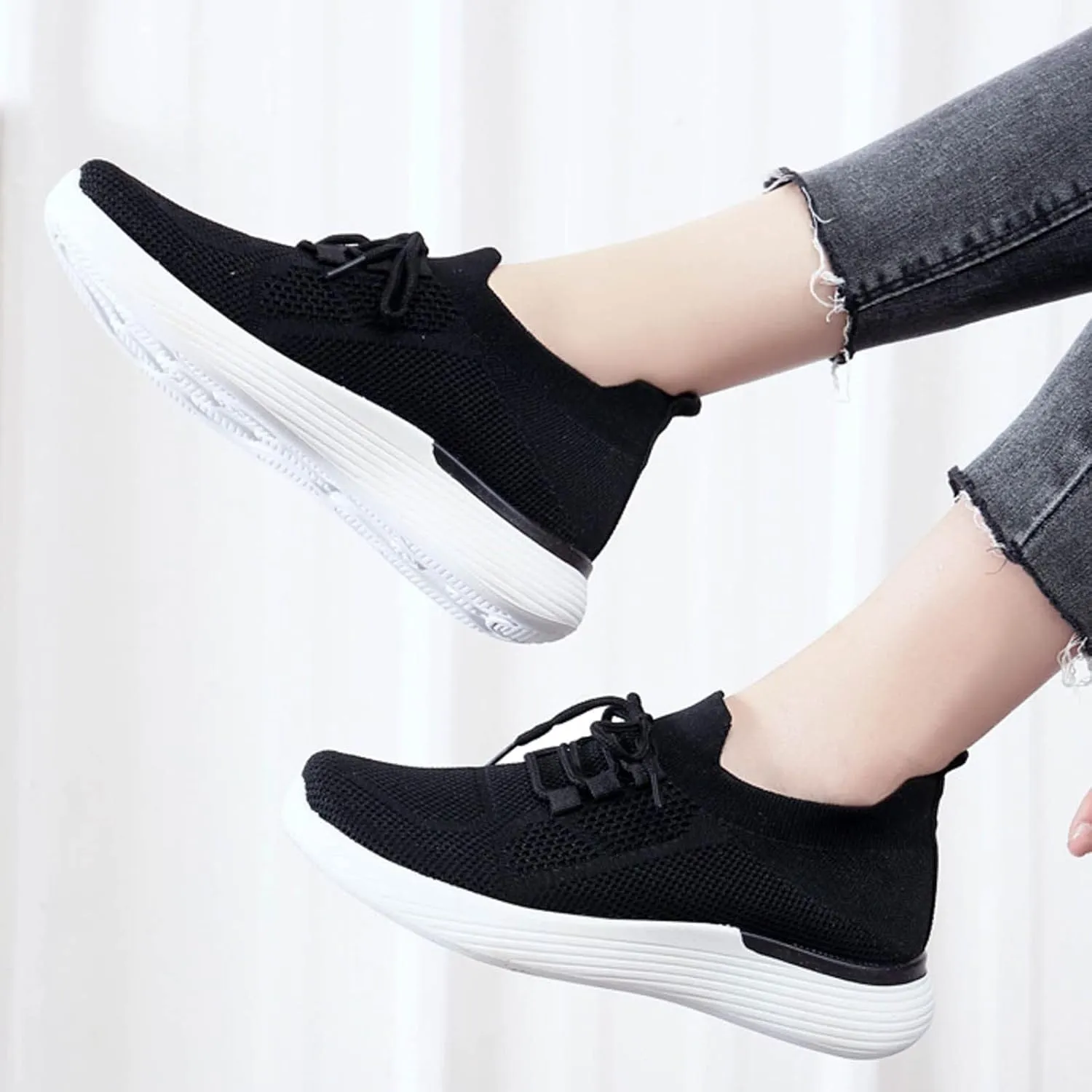 Womens Trail Running Shoes 7.5 Wide Womens Running Shoes Size 9.5 White Womens Non Slip Winter Shoes Womens Shoes 7.5 Wide Width Sneakers All Black Tennis Shoes for Women Slip On