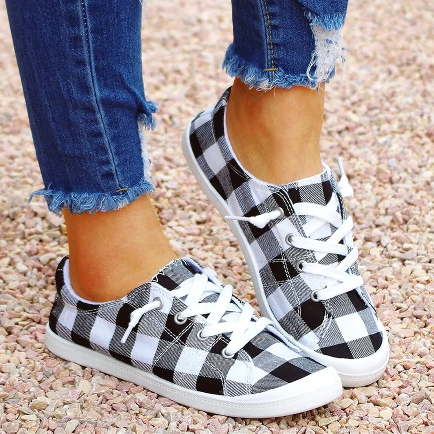 Womens Trail Running Shoes Wide Width Womens Pull On Sneakers Black Soles Casual Shoes for Women 2023 Walking Shoes Women Athletic Shoes Women Wide Width