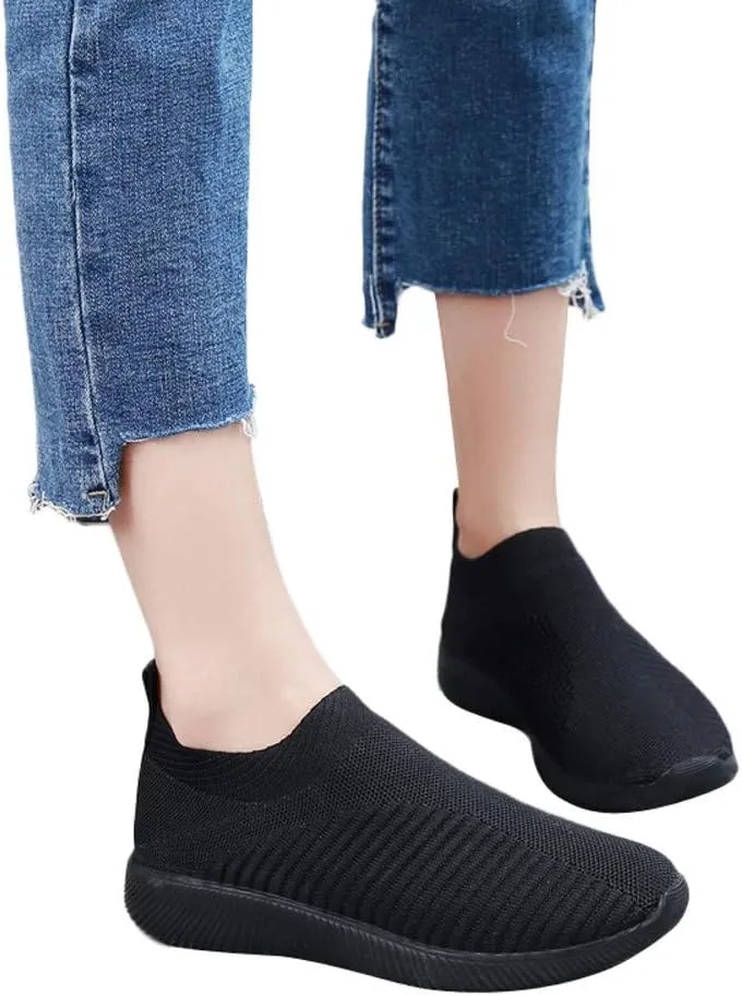 Women's Walking Shoes Cushion Comfortable Breeze Shoes Running Shoes for Men Flat Feet Casual Dress Shoes White Sneakers Waterproof Tennis Shoe Trainers Shoe