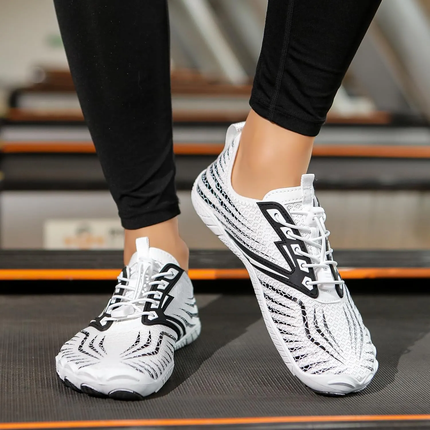 Womens Walking Shoes Non Slip Running Fashion Athletic Sneakers Breathable Lightweight Fashion Shoes Work Gym Tennis Athletic Sports Comfort Shoe Orthopedic Summer Mesh Sneakers