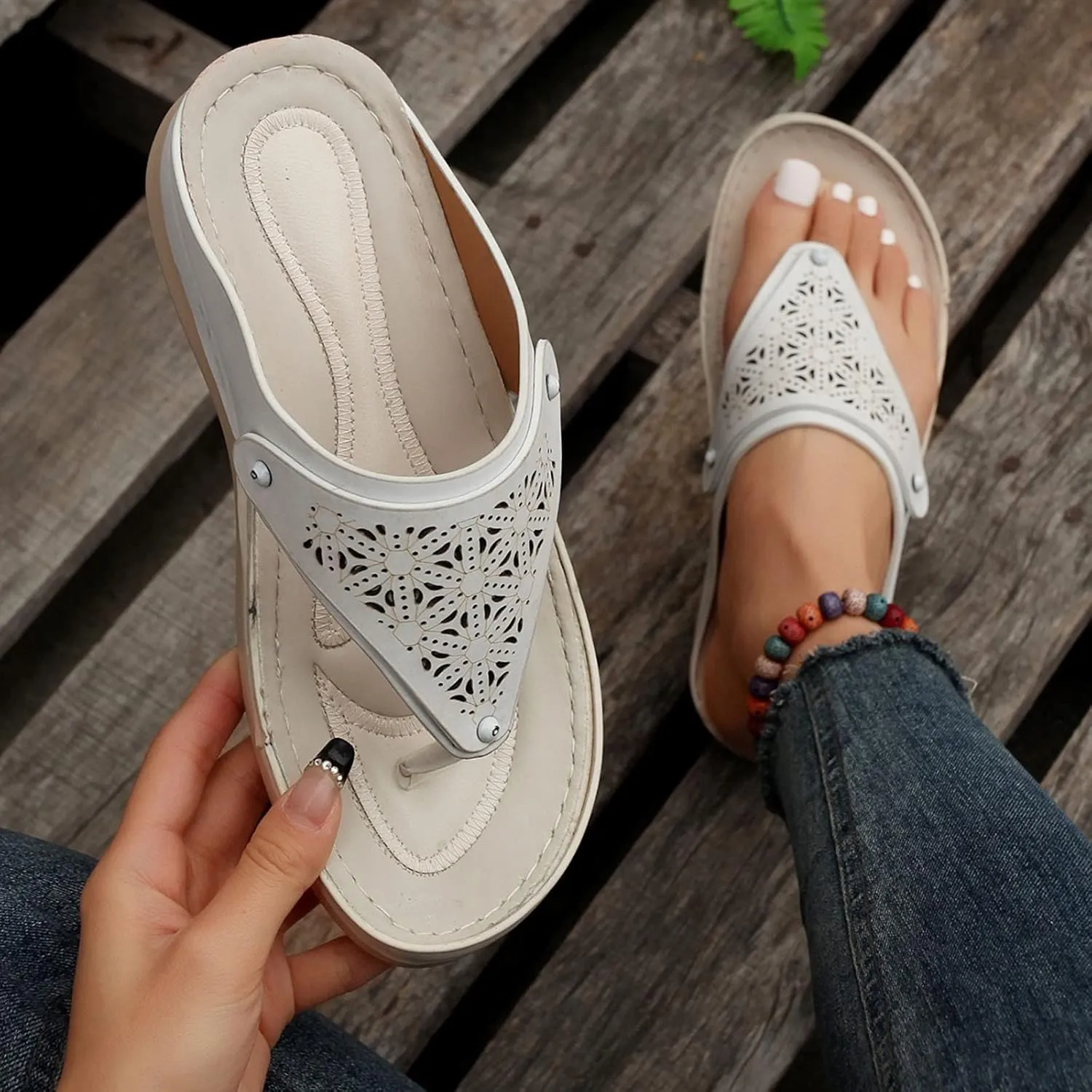 Womens Wedge Heel Sandals Open Toe Ankle Strap Dressy Summer Shoes Comfortable Platform Slides for Casual Beach Walking Outdoor Vacation Orthopedic Shoes for Women