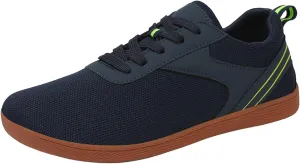 Womens Wide Toe Box Barefoot Cross Trainer Minimalist Zero Drop Sole Casual Running Walking Sneakers